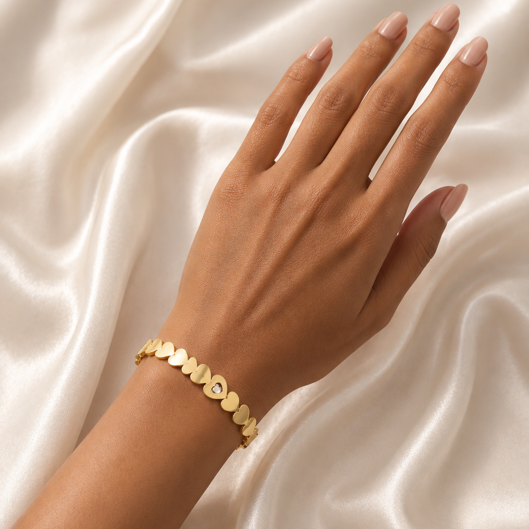 Heart Loop Bangle