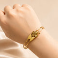 Clover Butterfly Bangle