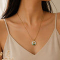 Daisy Blue Neck Chain