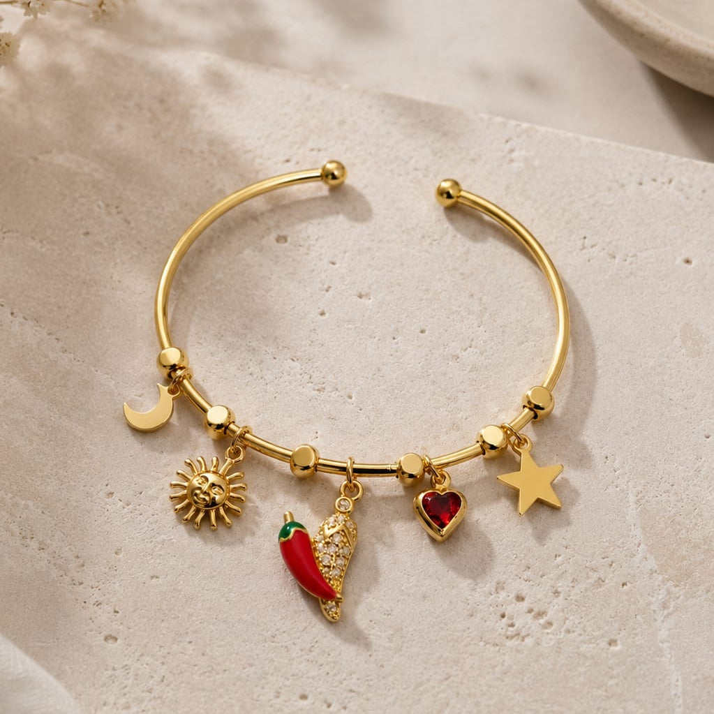 Dual Chilly Charm Bracelet