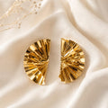 Folded Petal Earring